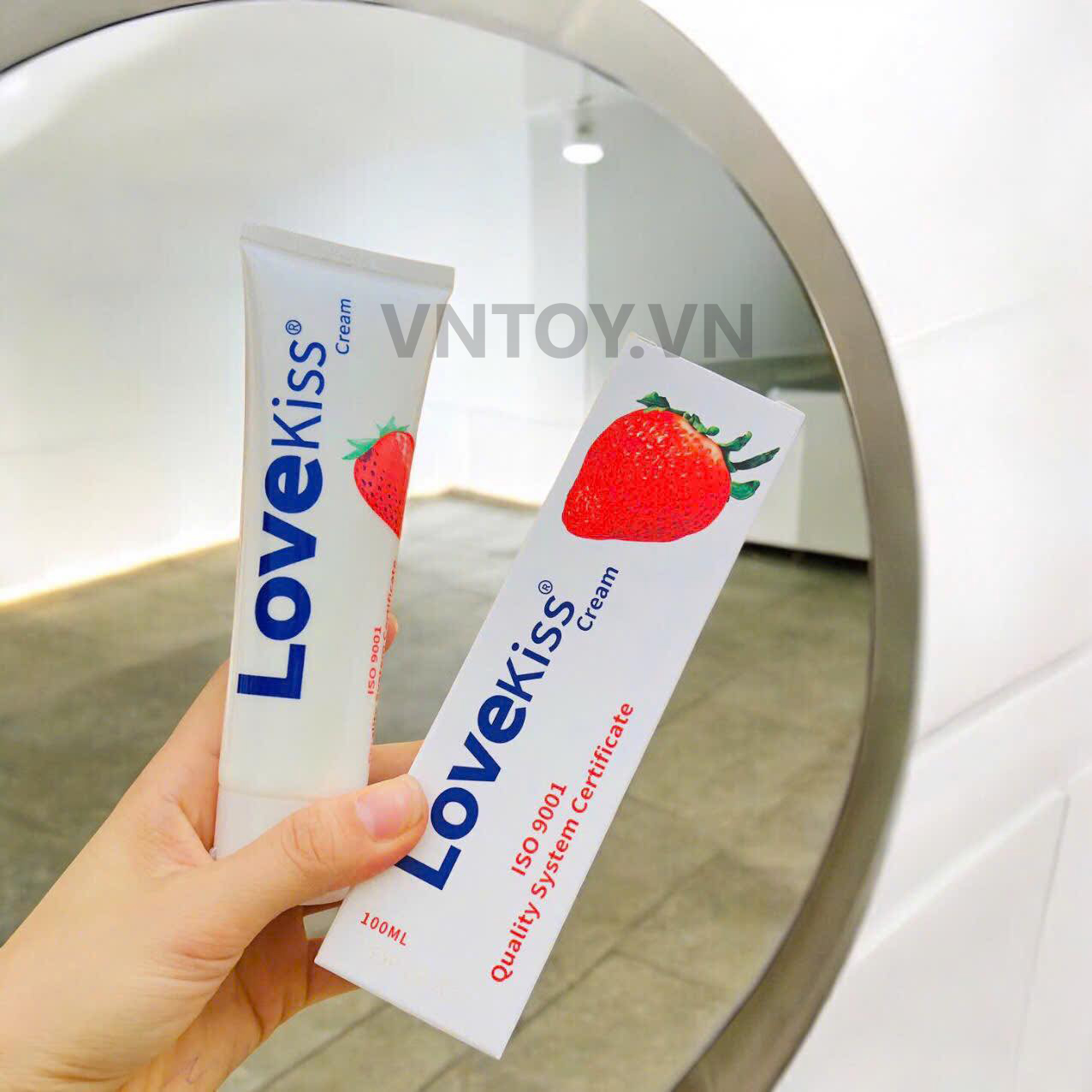 Gel bôi trơn Love Kiss Cream 100ml chính hãng