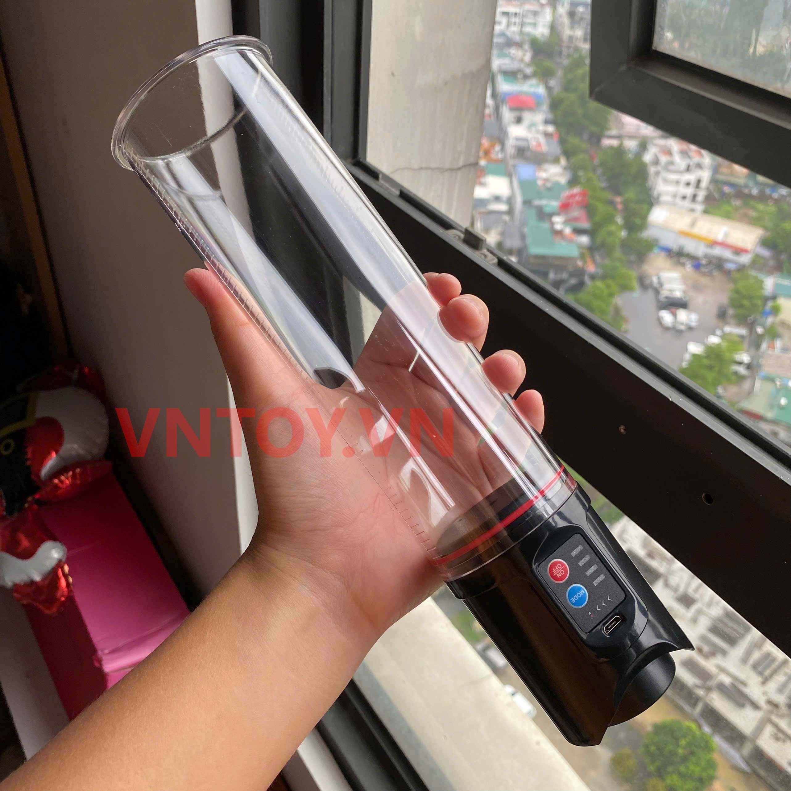 Máy bơm dương vật tự động Penis Pump tăng kích cỡ cải thiện sinh lý nam