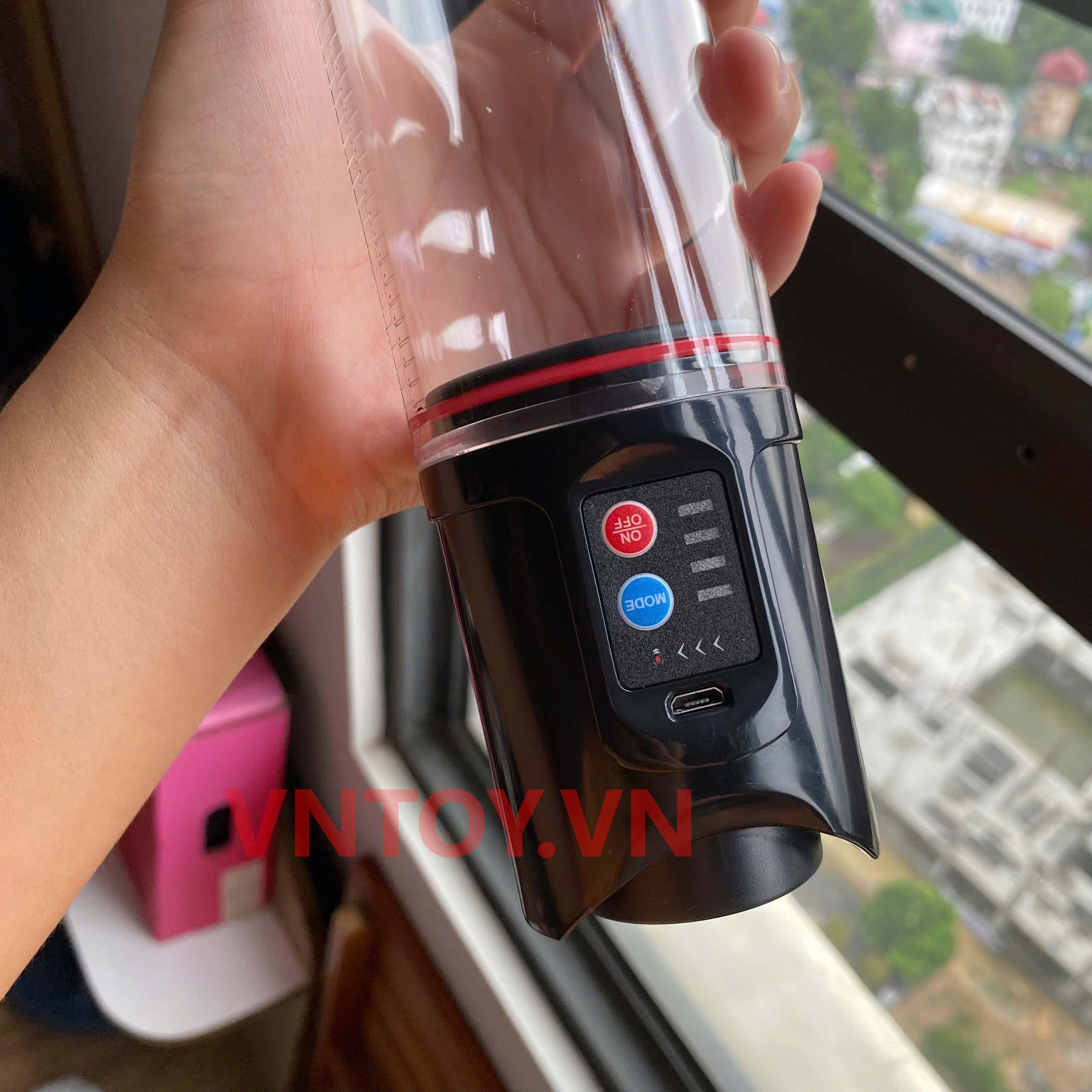Máy bơm dương vật tự động Penis Pump tăng kích cỡ cải thiện sinh lý nam