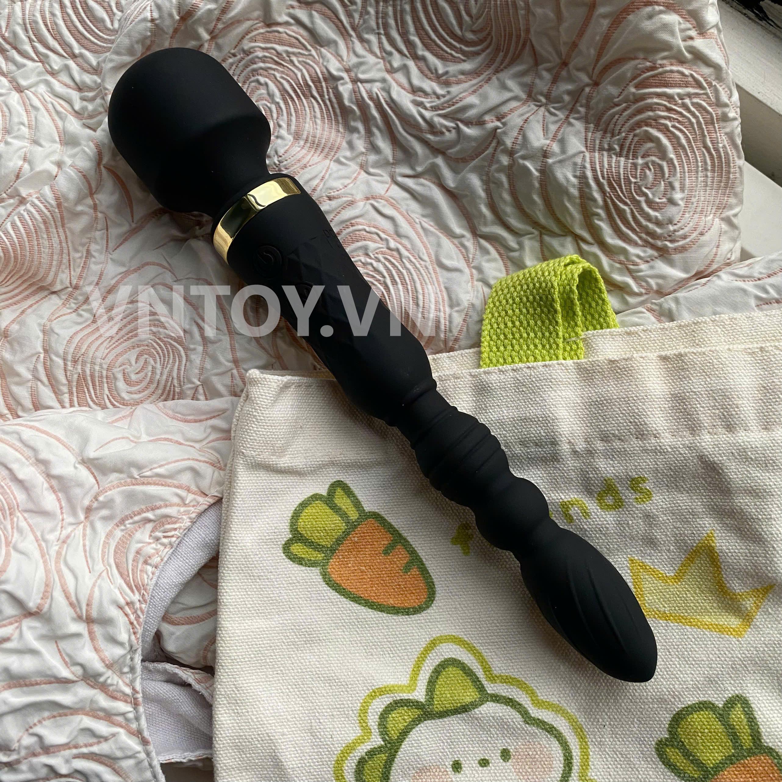 Máy massage tình dục rung đôi cho hậu môn và âm đạo