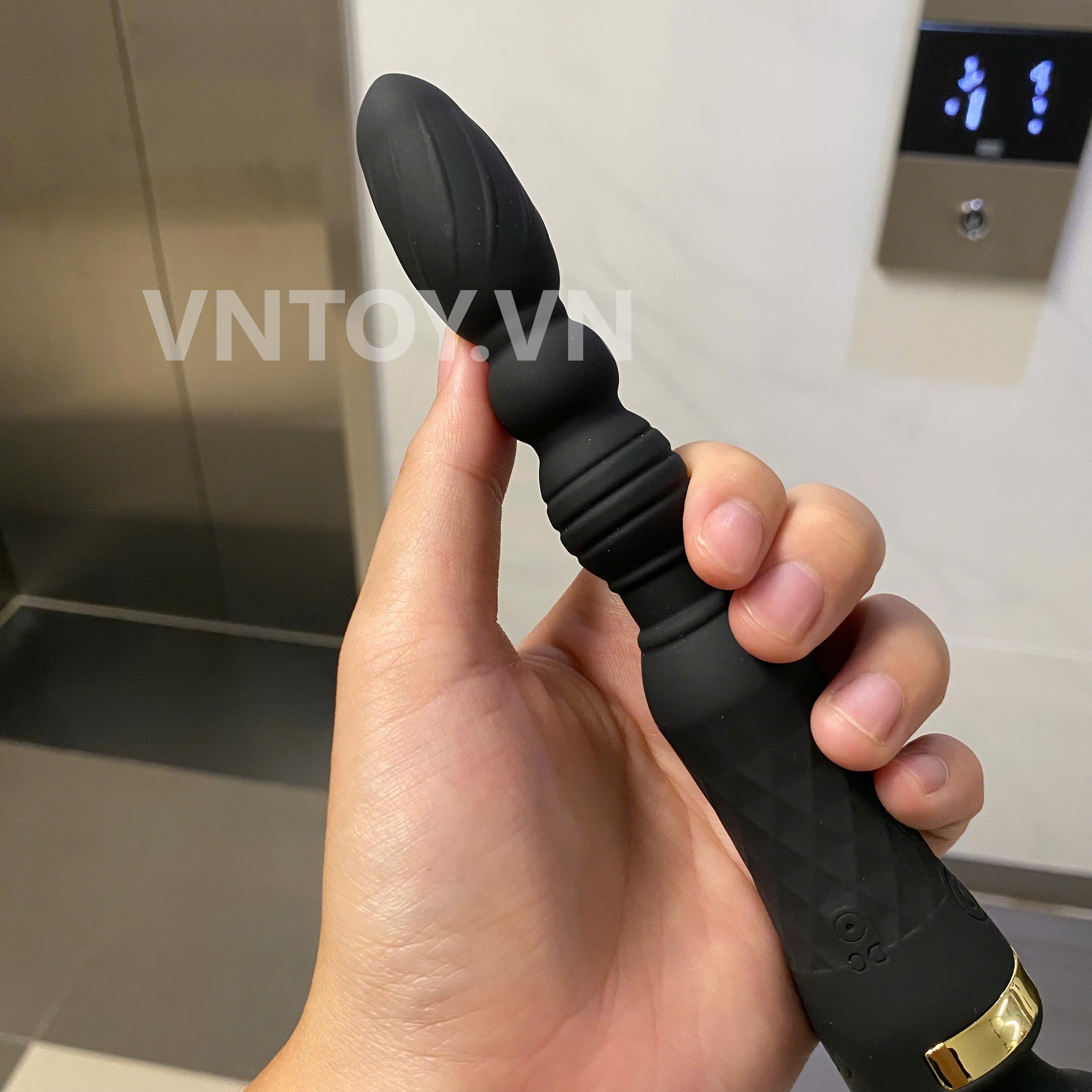 Máy massage tình dục rung đôi cho hậu môn và âm đạo