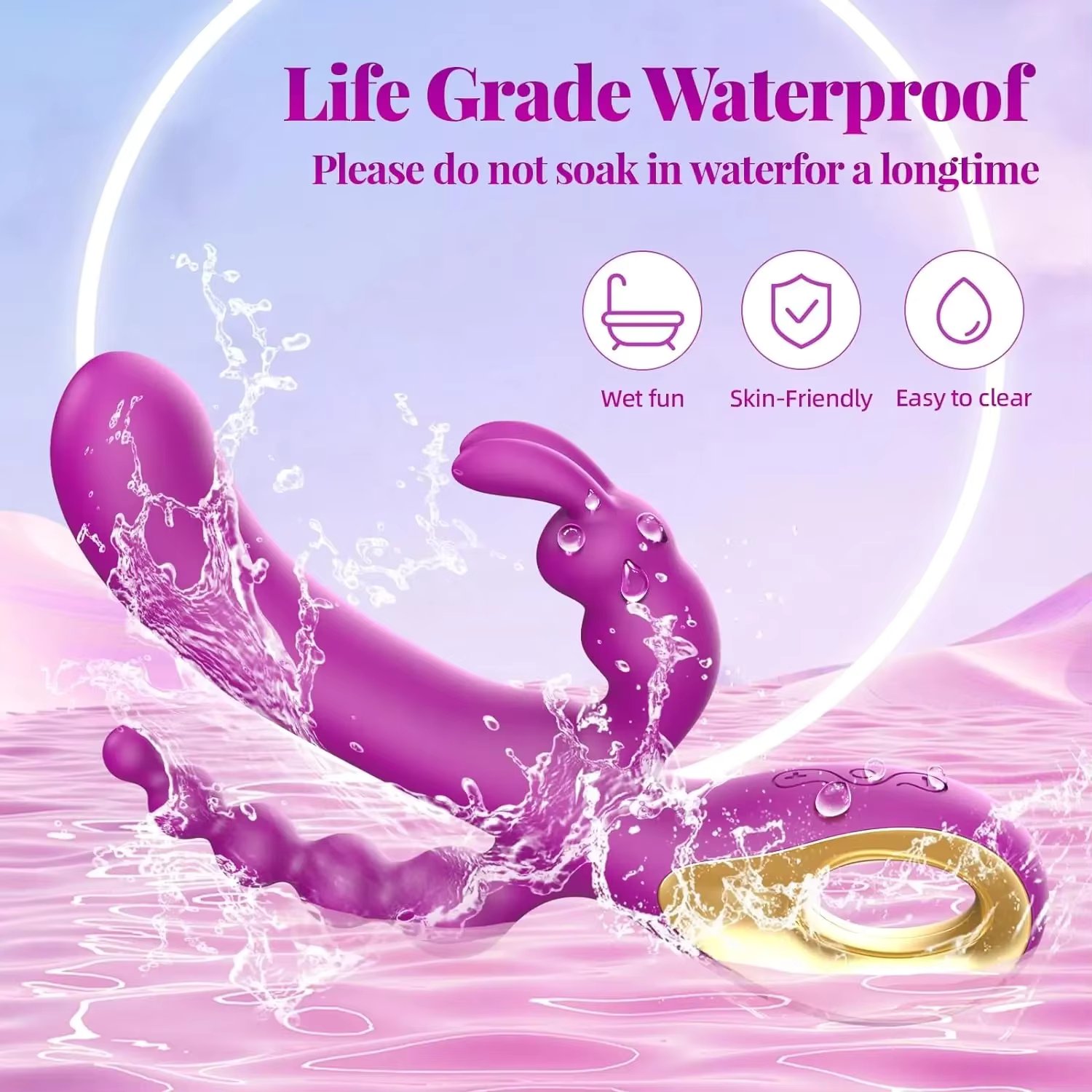 Máy Rung 3 Đầu Đa Điểm – Kích Thích Toàn Diện