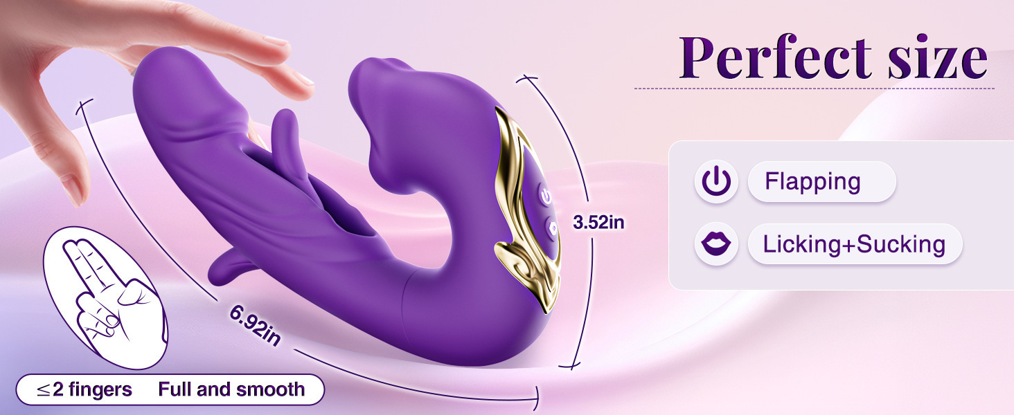 Máy Rung 3in1 Cao Cấp Vảy Khế Rung Hút Thiết Kế Đa Điểm