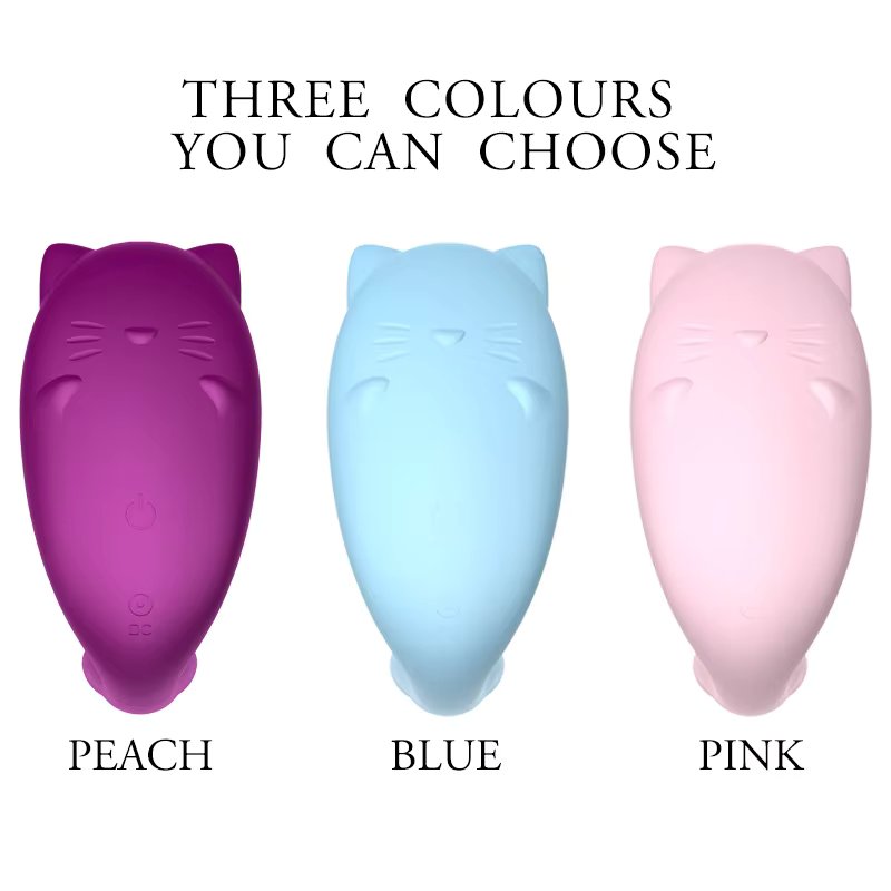Máy Rung Cute Cat Điểm G & Clitoris 4-in-1 Có Sưởi Ấm