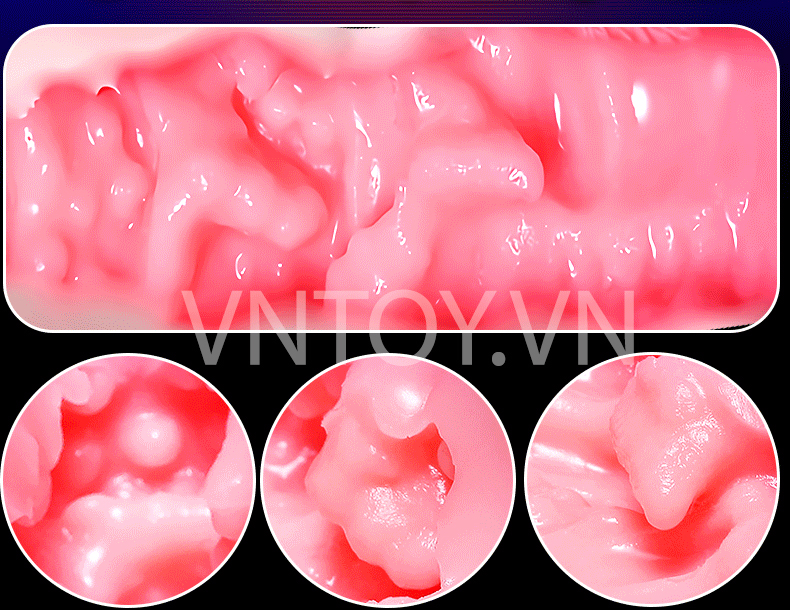 Mông giả hoa hồng to căng mọng phát âm thanh rên rỉ