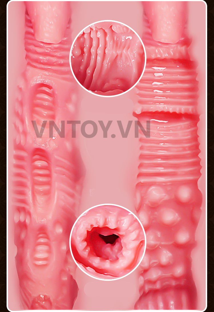 Ngực khủng đồ chơi tình dục kèm âm đạo nửa thân