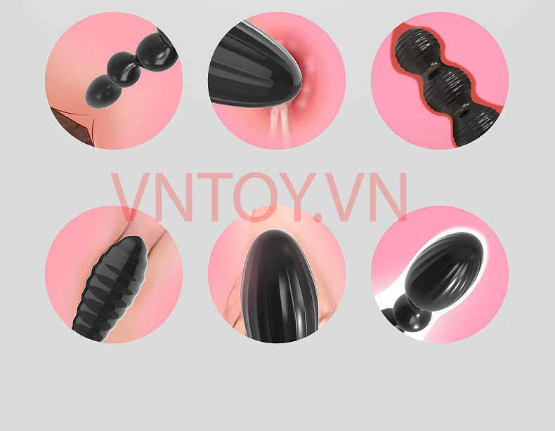 Gậy chọc kích thích hậu môn Silicon mềm dẻo