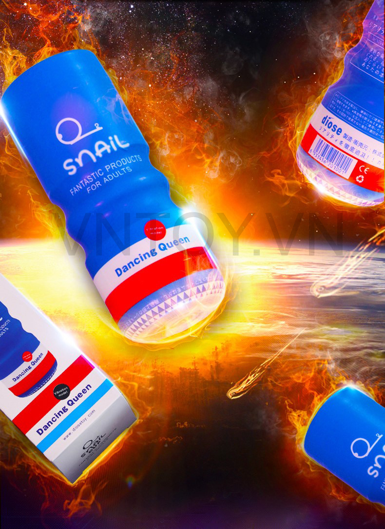 Cốc thủ dâm Snail chính hãng rung 20 chế độ sạc pin giá sinh viên