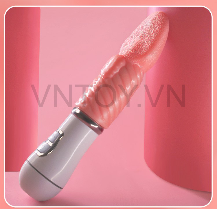 Lưỡi liếm tình yêu rung âm đạo cầm tay sạc pin