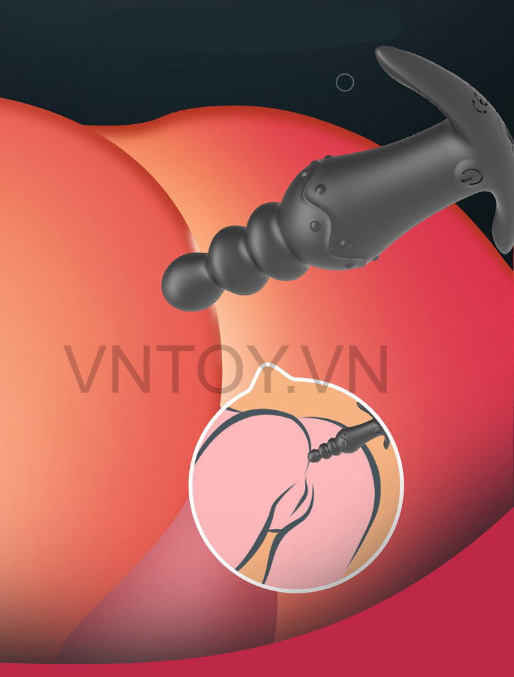 Trứng rung hậu môn điều khiển từ xa Outward Wearable Anal Plug chính hãng