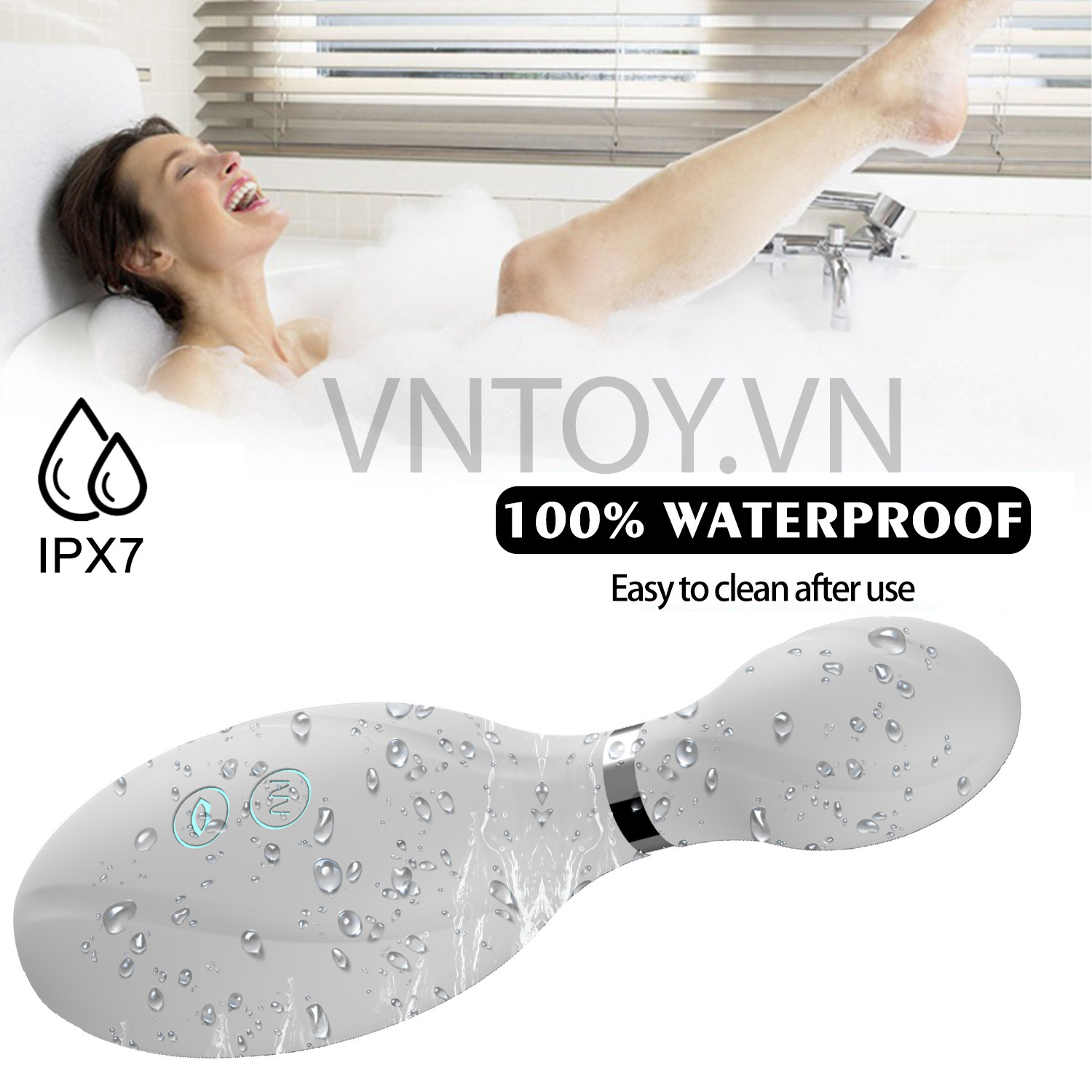 Sextoy Bowling rung hút âm đạo cầm tay cao cấp