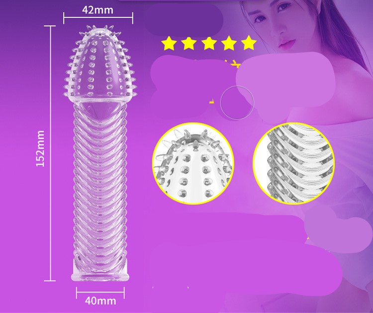 Bao cao su đôn dên vân gợn sóng đầu gai