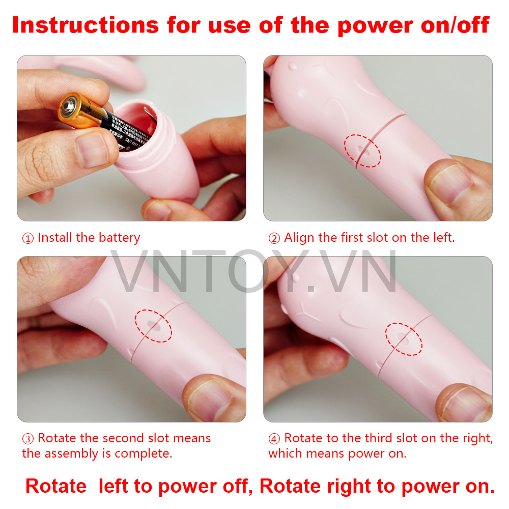 Máy rung con thỏ kích thích âm đạo