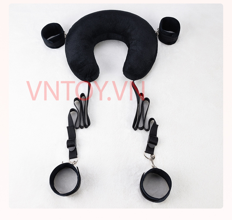 Bộ trói chân tay đệm gối cao cấp hình chữ U