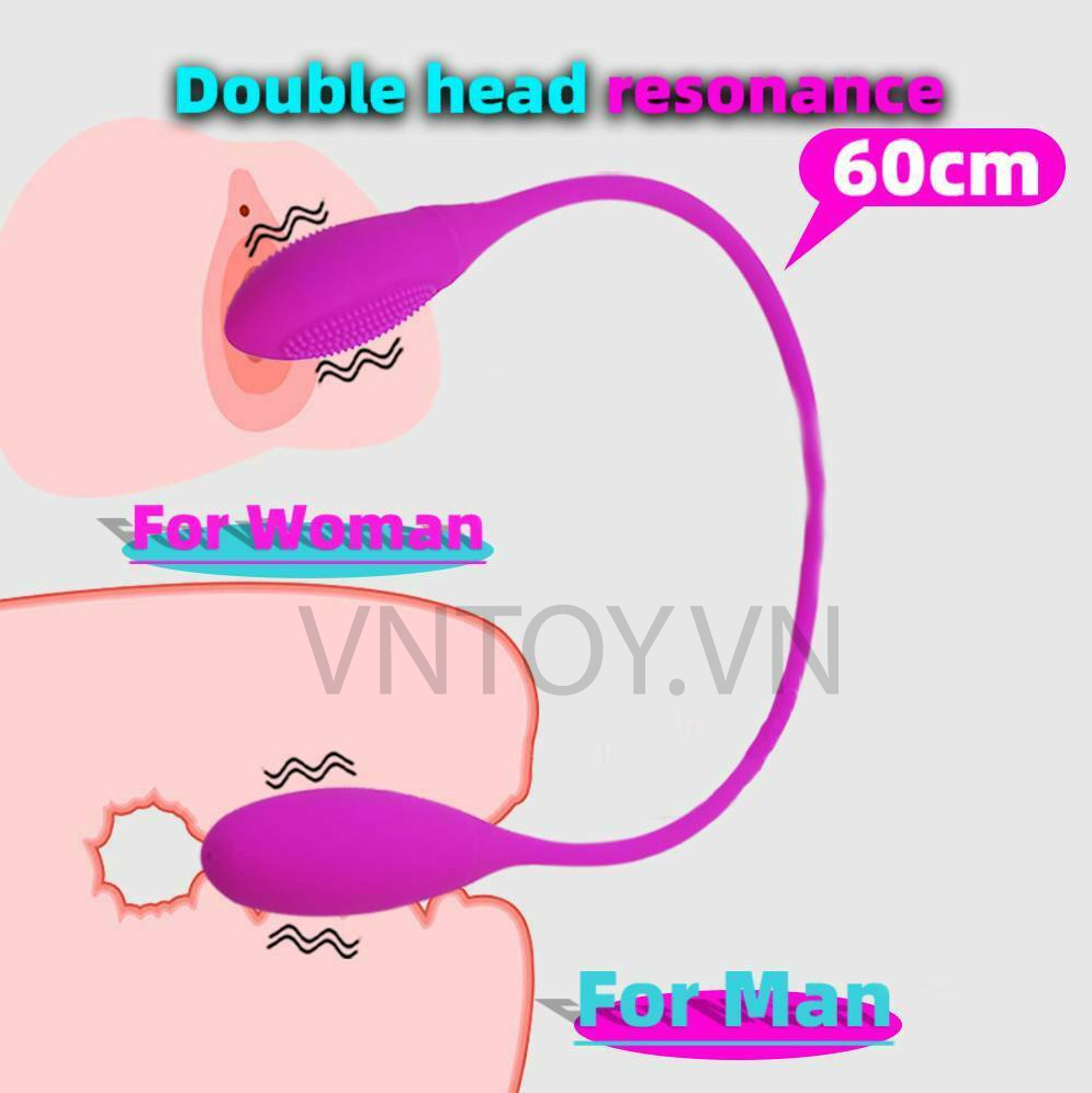 Trứng rung 2 đầu có gai dành cho les