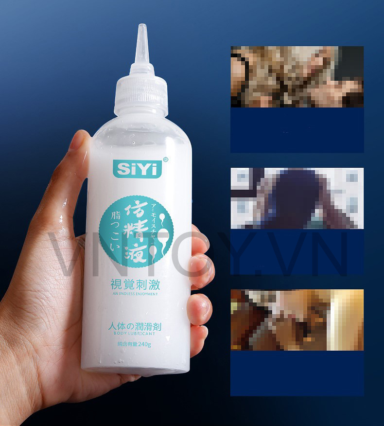 Gel bôi trơn tinh trùng Siyi chính hãng trắng đục như thật
