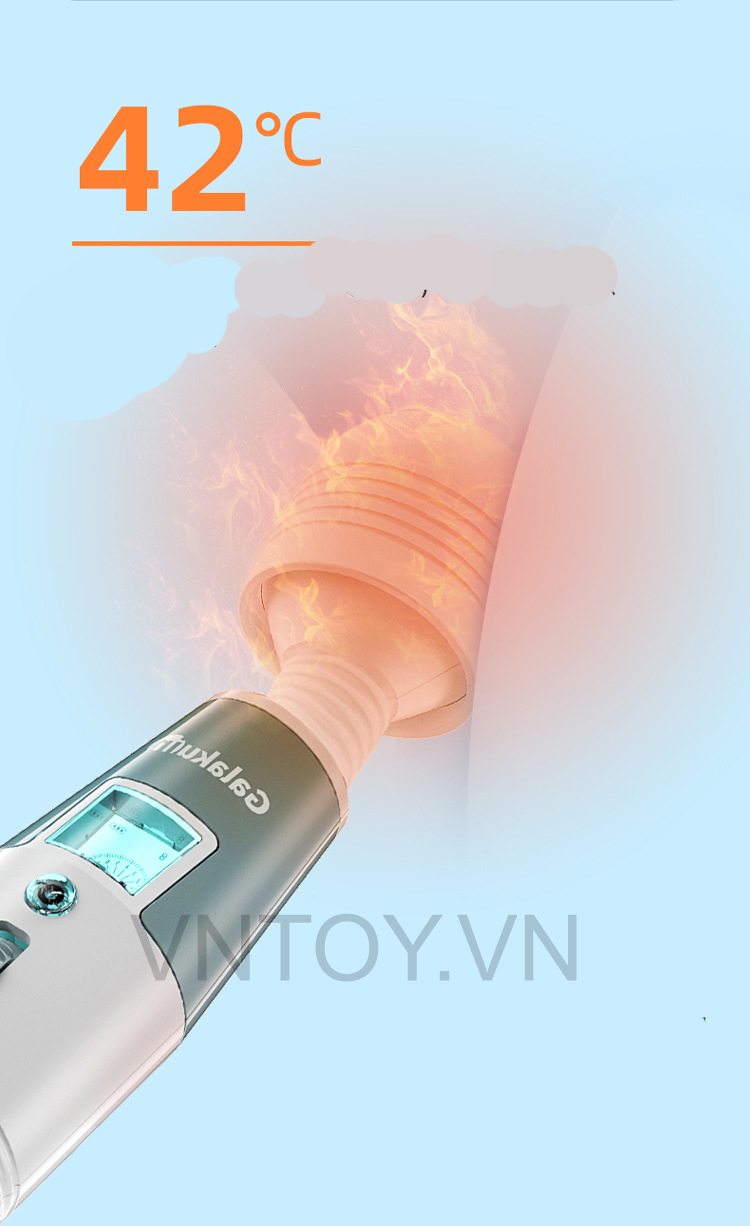 Chày rung Galaku chính hãng massage tỏa nhiệt 42 độ