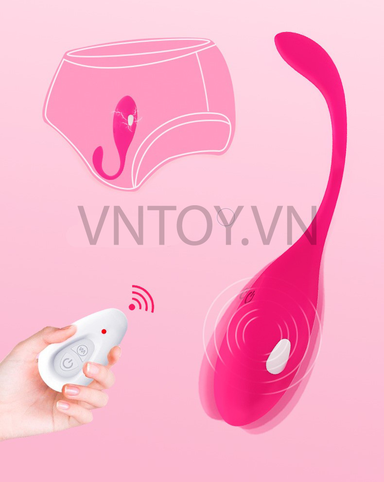 Trứng rung điện giật Levett cao cấp điều khiển từ xa