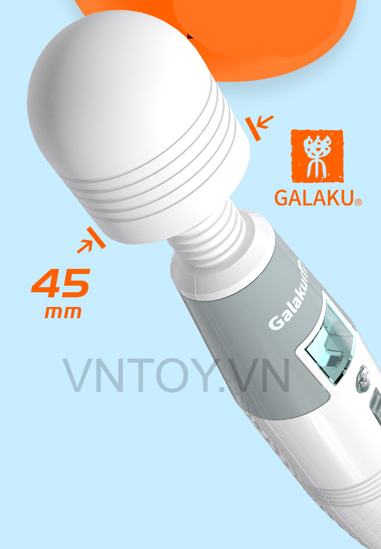 Chày rung Galaku chính hãng massage tỏa nhiệt 42 độ