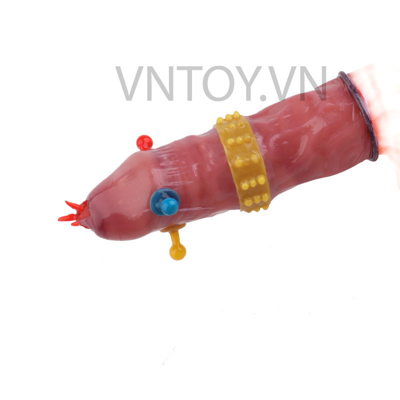 Bao cao su râu rồng - Hộp 6 cái