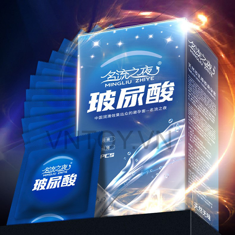 Bao cao su cấp ẩm HA Mingliu Zhiye chính hãng - Hộp 100 cái