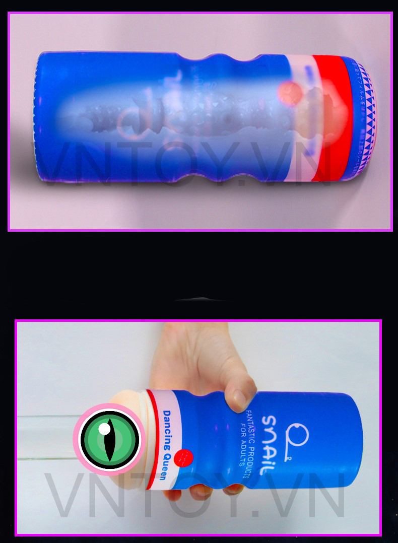 Cốc thủ dâm Snail chính hãng rung 20 chế độ sạc pin giá sinh viên