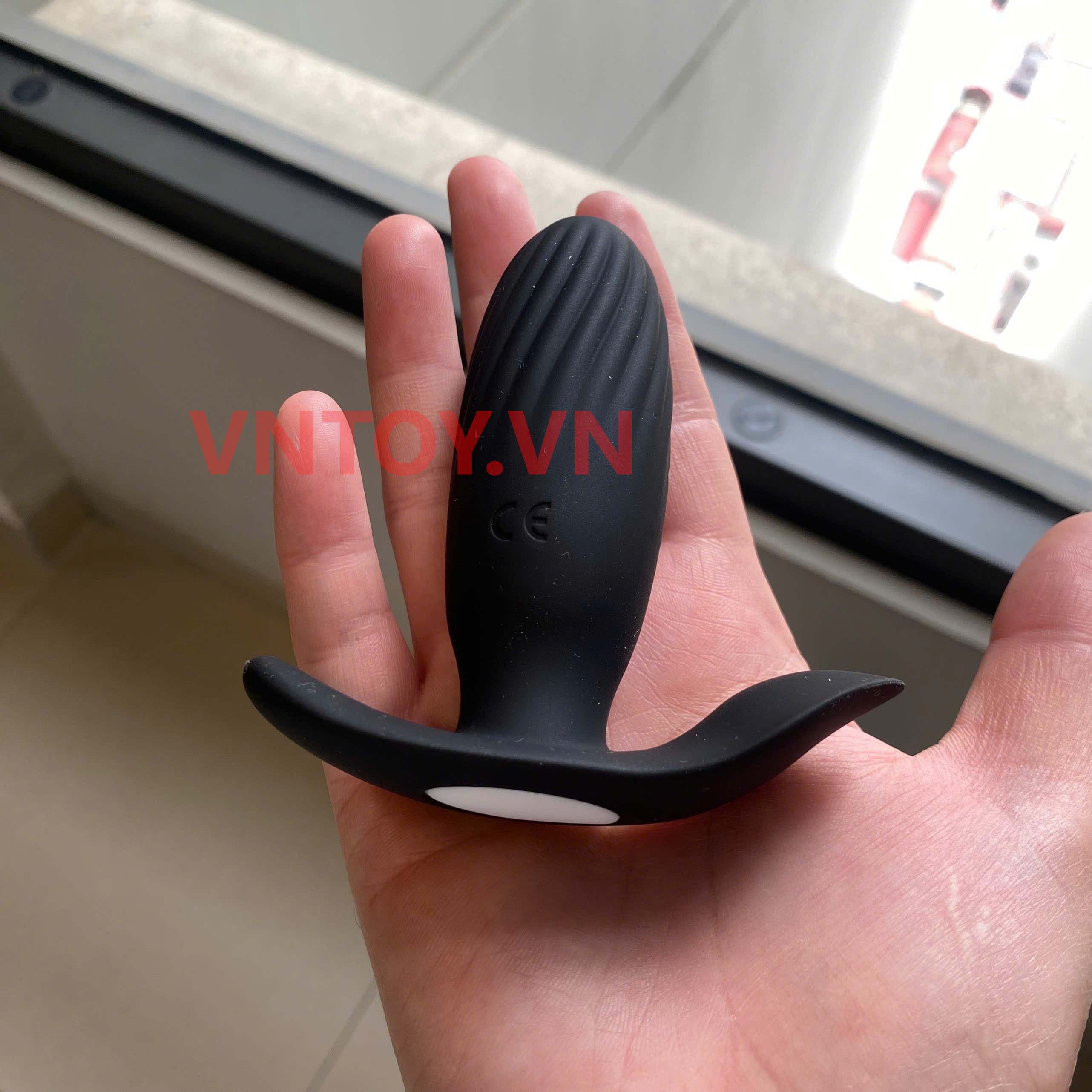 Phích cắm hậu môn điều khiển từ xa 10 chế độ rung