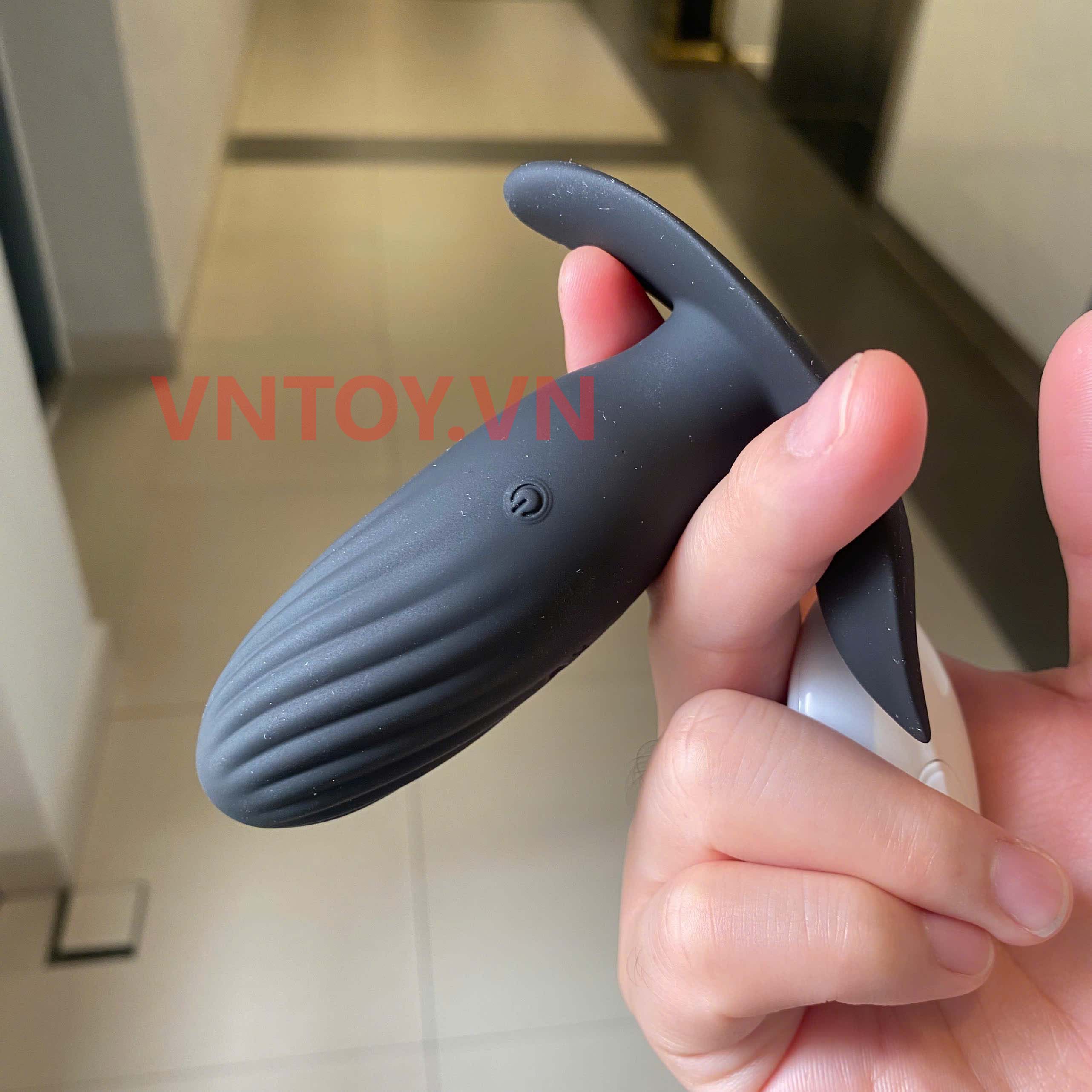 Phích cắm hậu môn điều khiển từ xa 10 chế độ rung