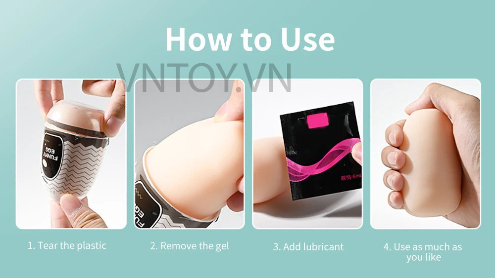 Trứng tự sướng Funny Egg giá rẻ - Đồ chơi thủ dâm nam