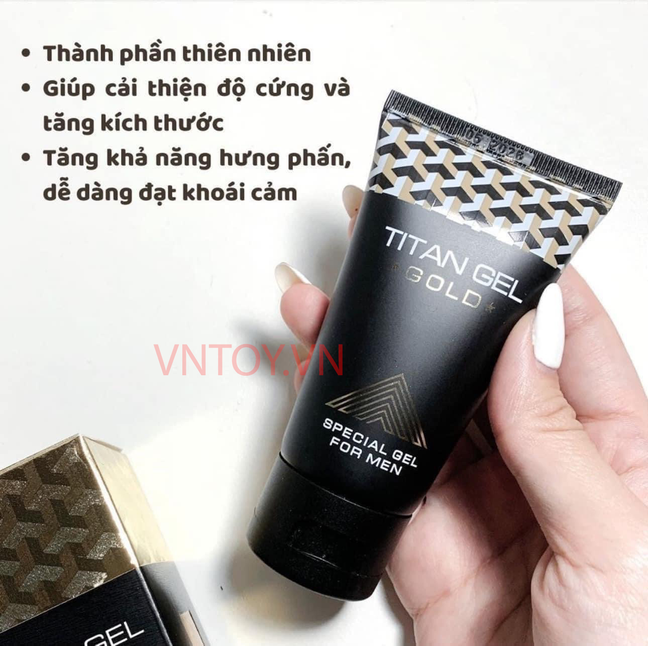 Titan Gel Gold chính hãng tăng kích cỡ cậu nhỏ