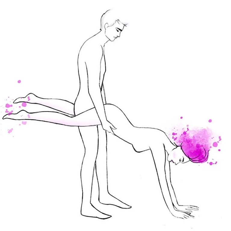 Tư thế quan hệ sâu nhất cho cậu em khiêm tốn và được lút cán