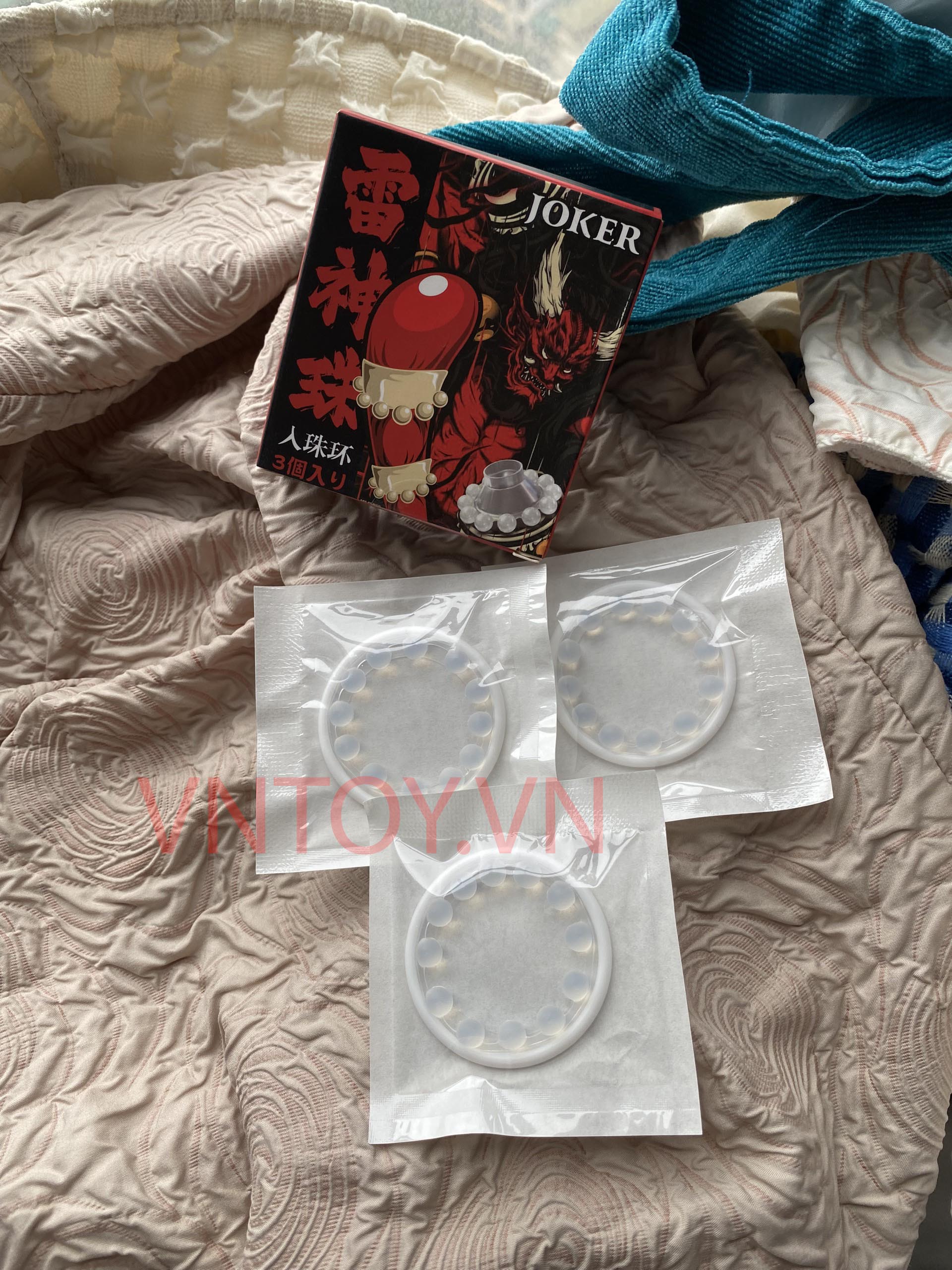 Vòng đeo bi Joker đặc gai siêu kích thích