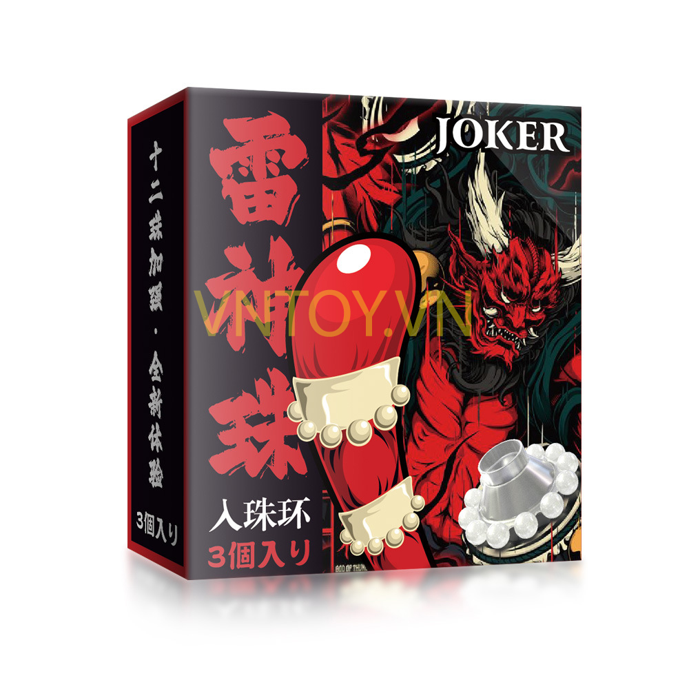 Vòng đeo bi Joker đặc gai siêu kích thích
