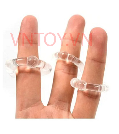 Vòng đeo kéo dài thời gian Stay Hard Beaded Cockrings dành cho nam giới