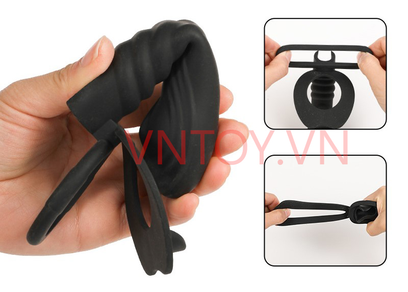 Vòng rung rẽ nhánh kích thích hậu môn kéo dài thời gian quan hệ