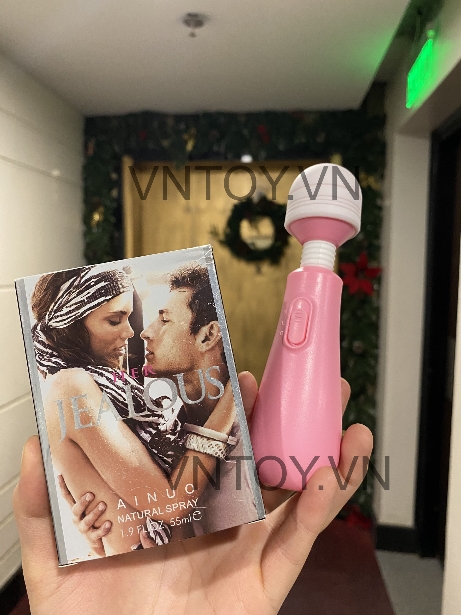 Chày rung cầm tay nhỏ gọn massage âm đạo