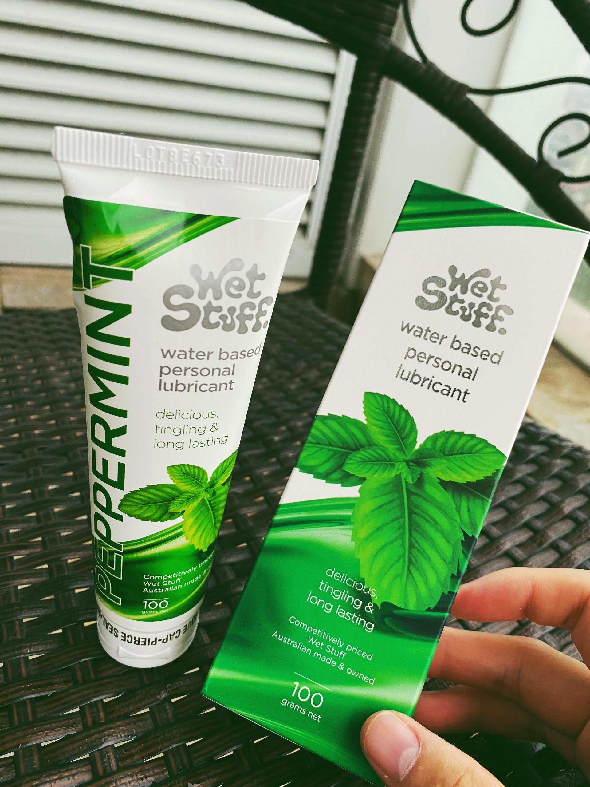 Gel bôi trơn Wet Stuff vị Caramel - Dâu - Bạc hà chính hãng 100g