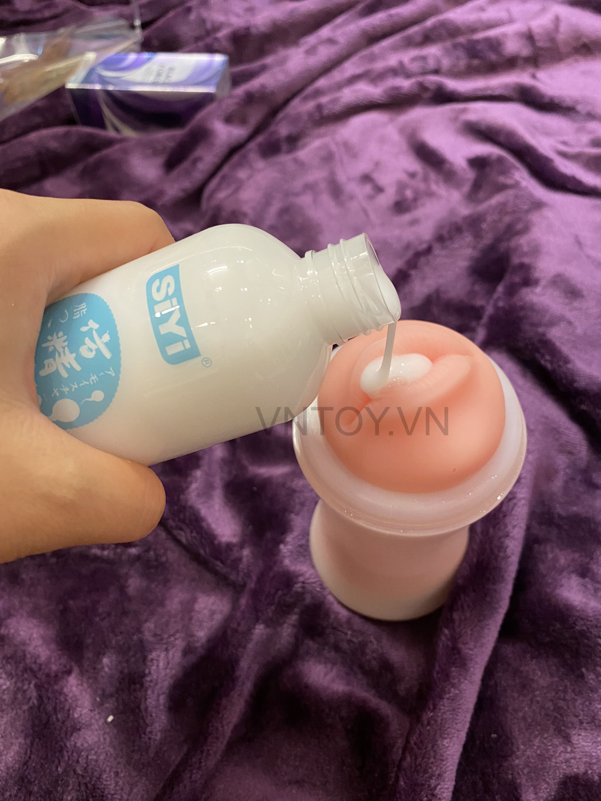 Gel bôi trơn tinh trùng Siyi chính hãng trắng đục như thật
