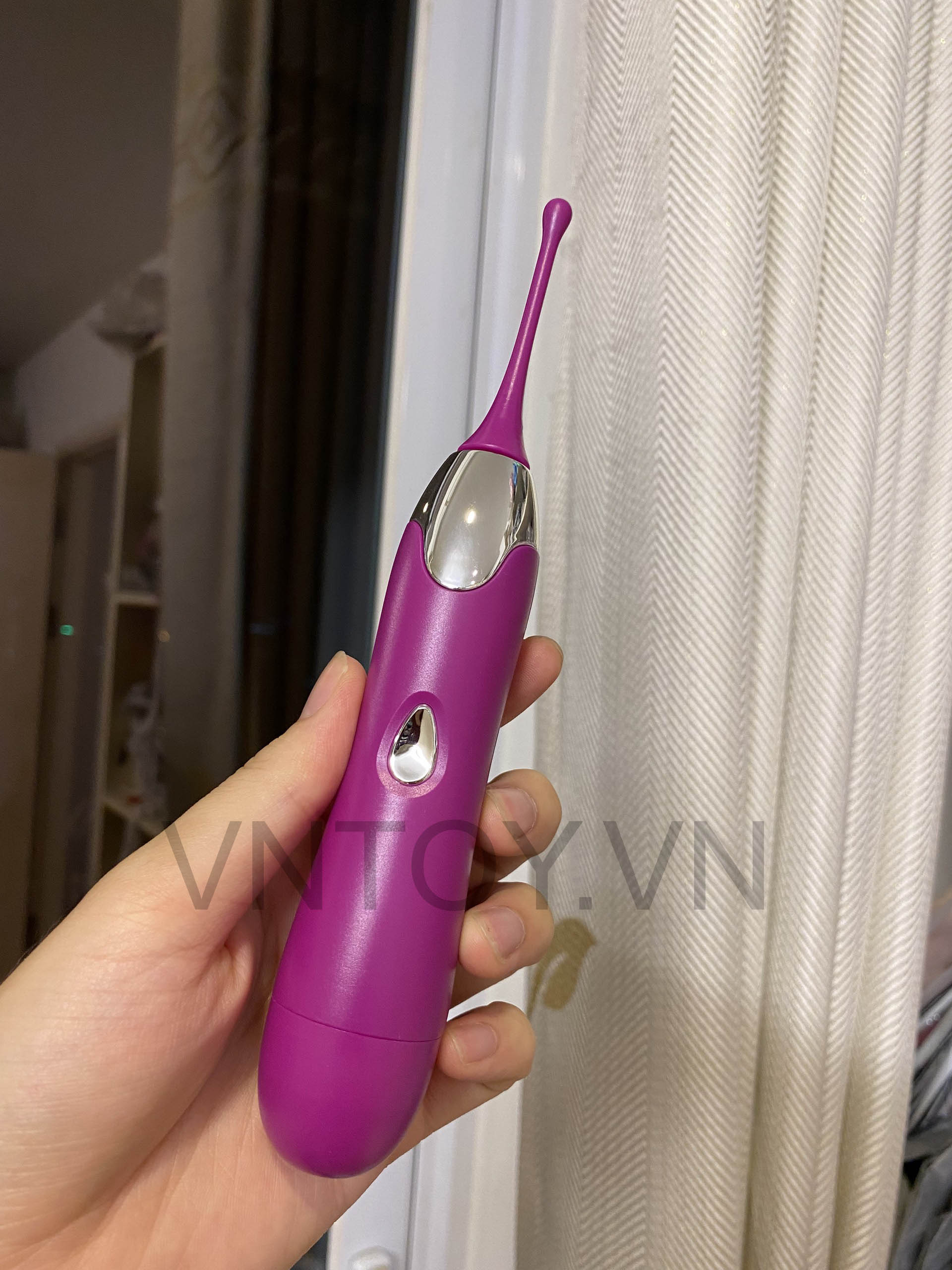 Bút rung điểm G 3 đầu Silicon kích thích âm đạo