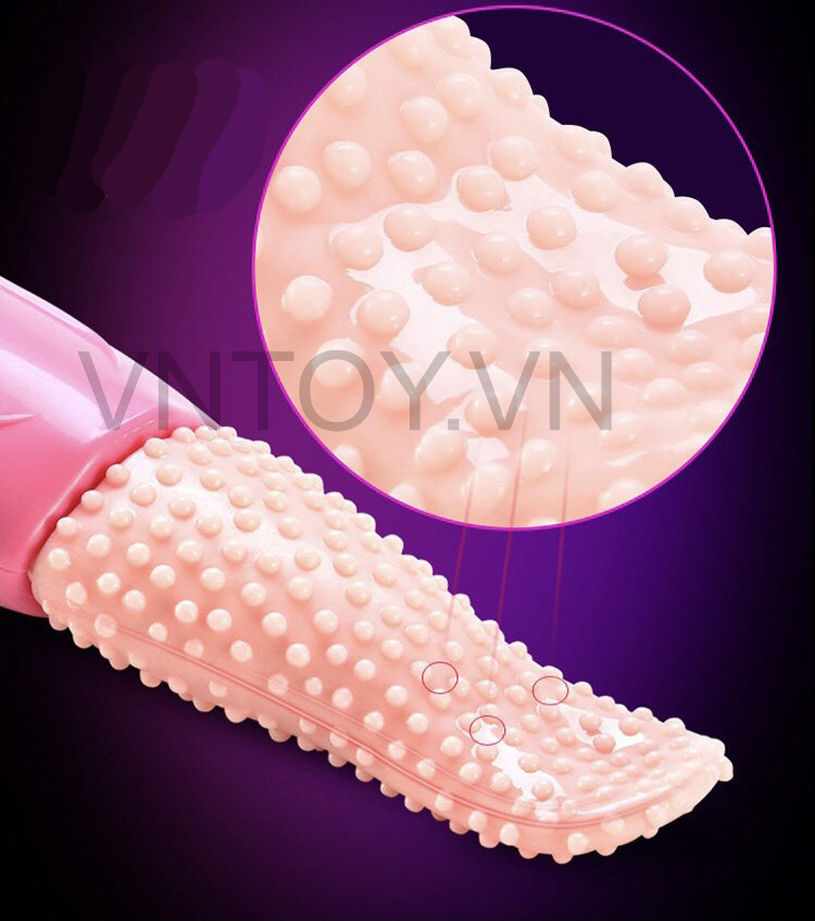 Lưỡi rung tình yêu có gai kèm trứng rung inox