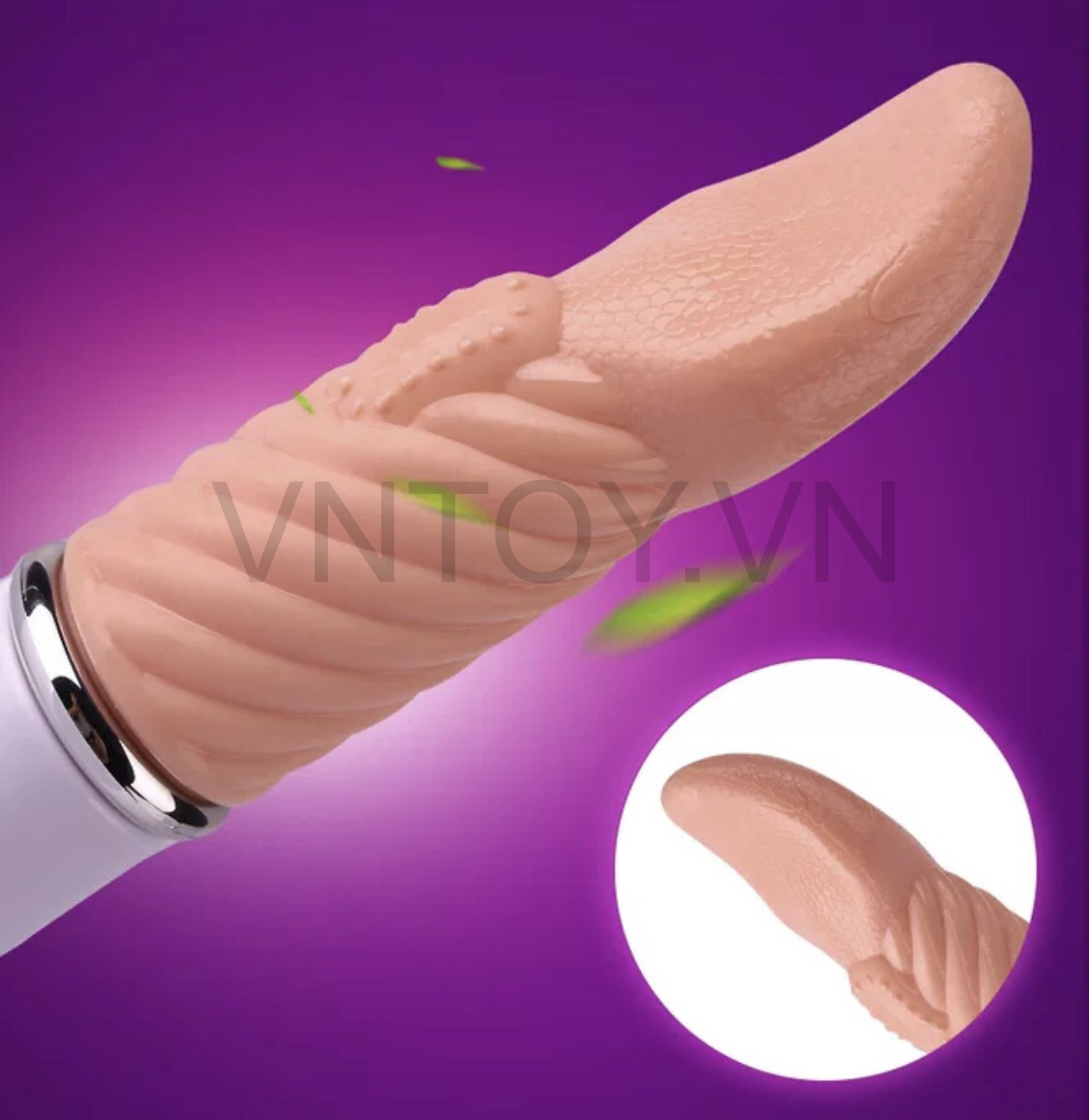 Lưỡi liếm tình yêu rung âm đạo cầm tay sạc pin