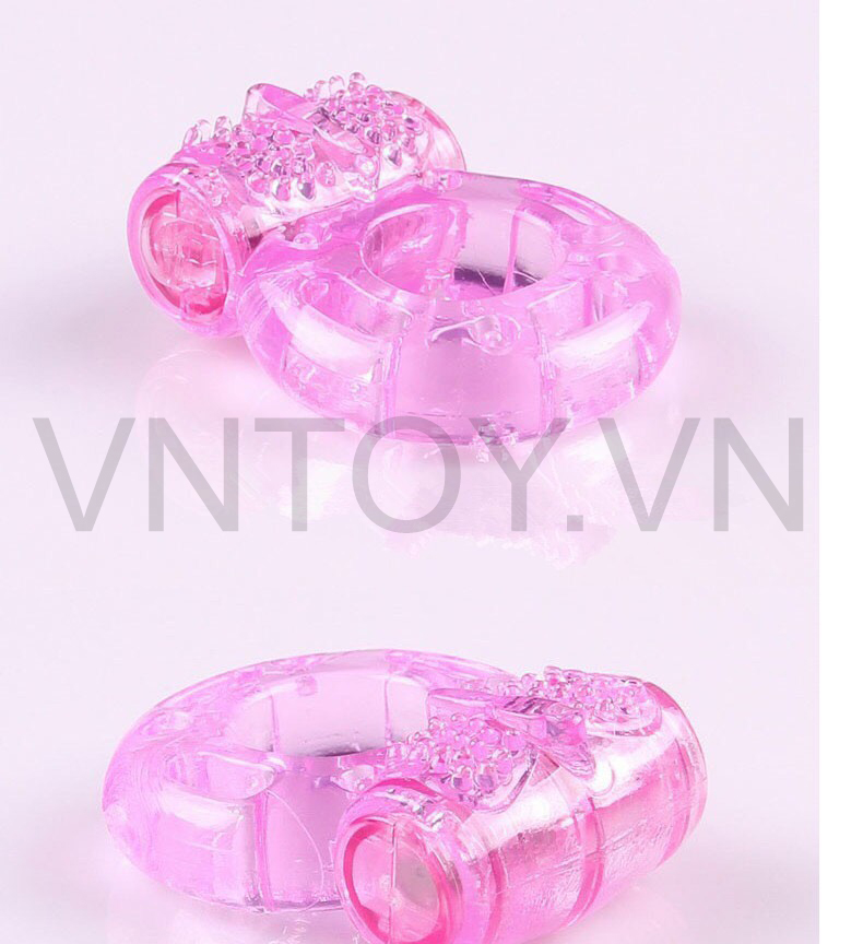 Vòng đeo dương vật Silicon rung đầu chim giá rẻ