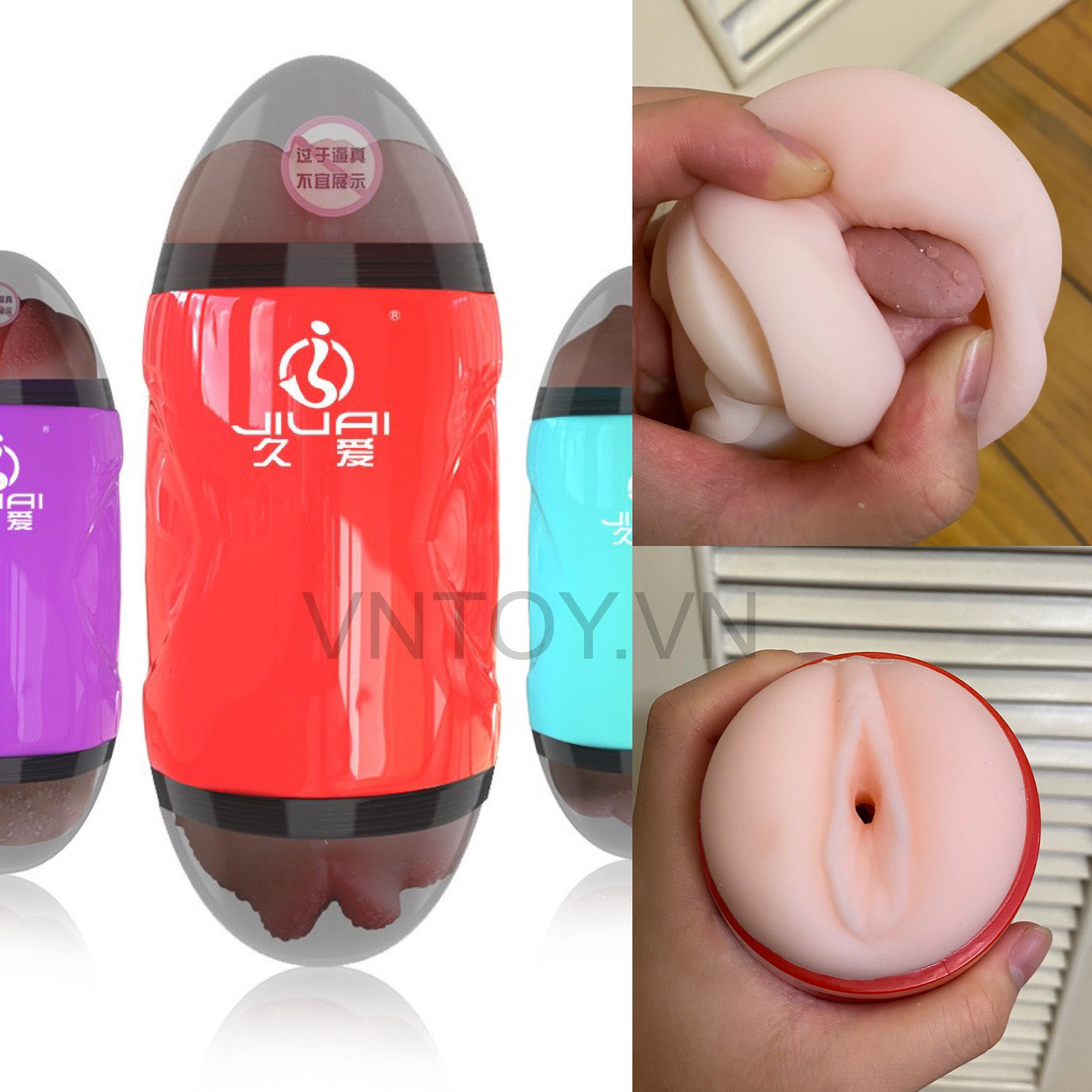 Cốc thủ dâm hai đầu như thật Jiuai chính hãng