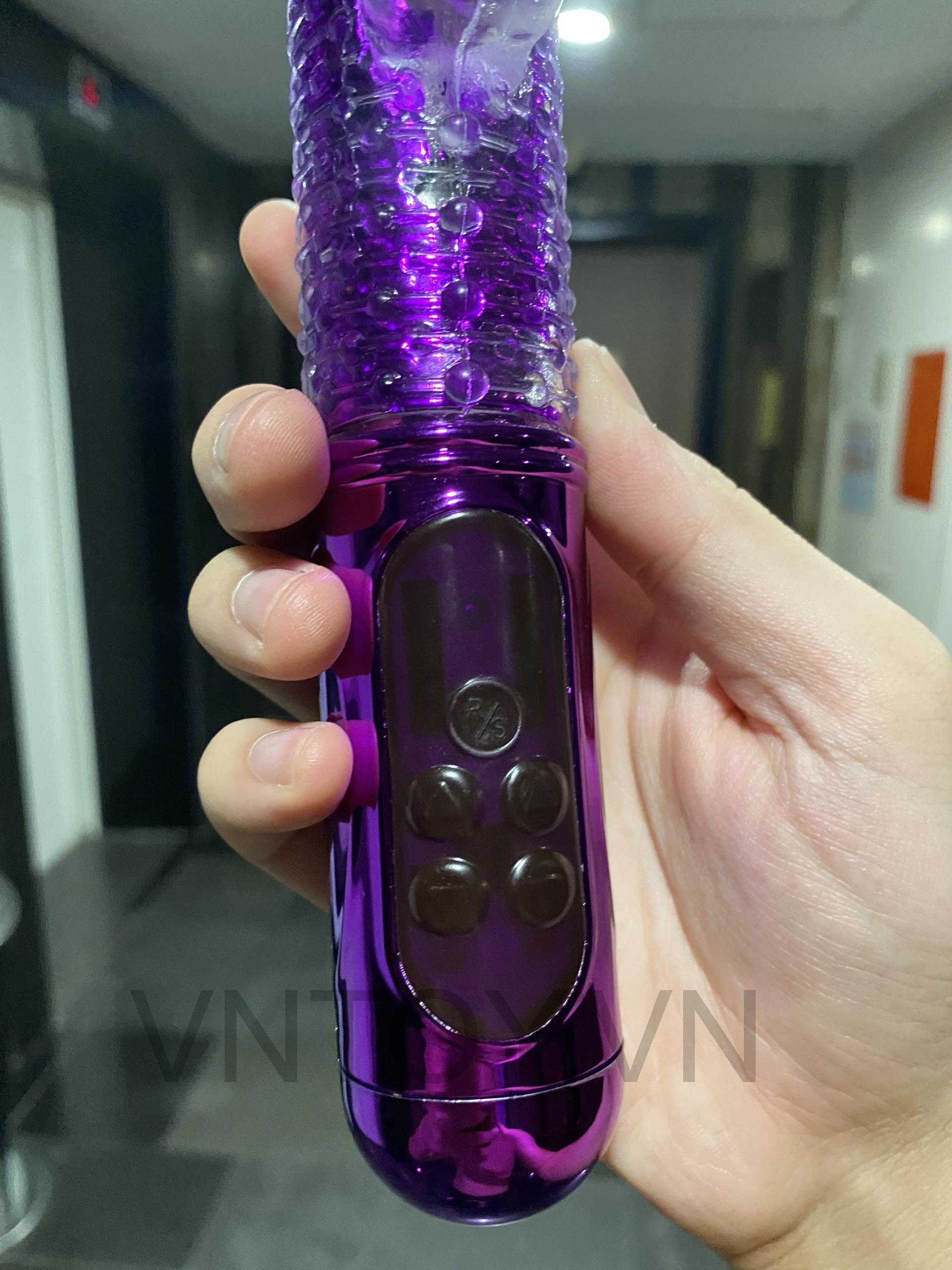 Dương vật giả thụt xoay vô cực rung điểm G