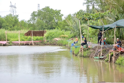 Hồ câu cá Chép vào những ngày sang Thu