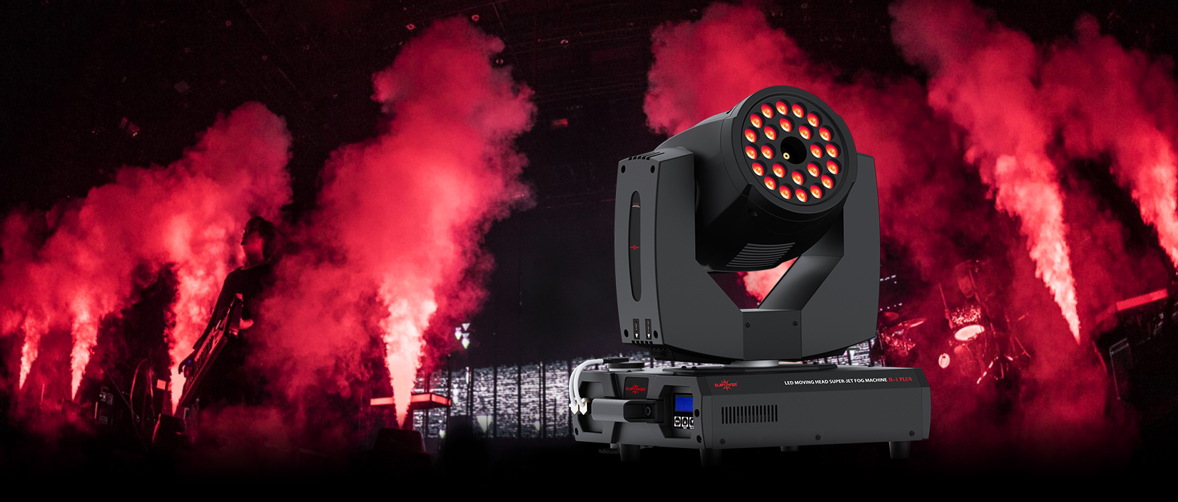 sản phẩm hiệu ứng sân khấu của thương hiệu Djpower