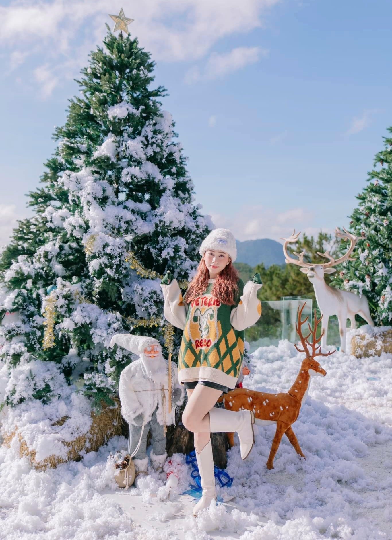 máy phun tuyết nhân tạo