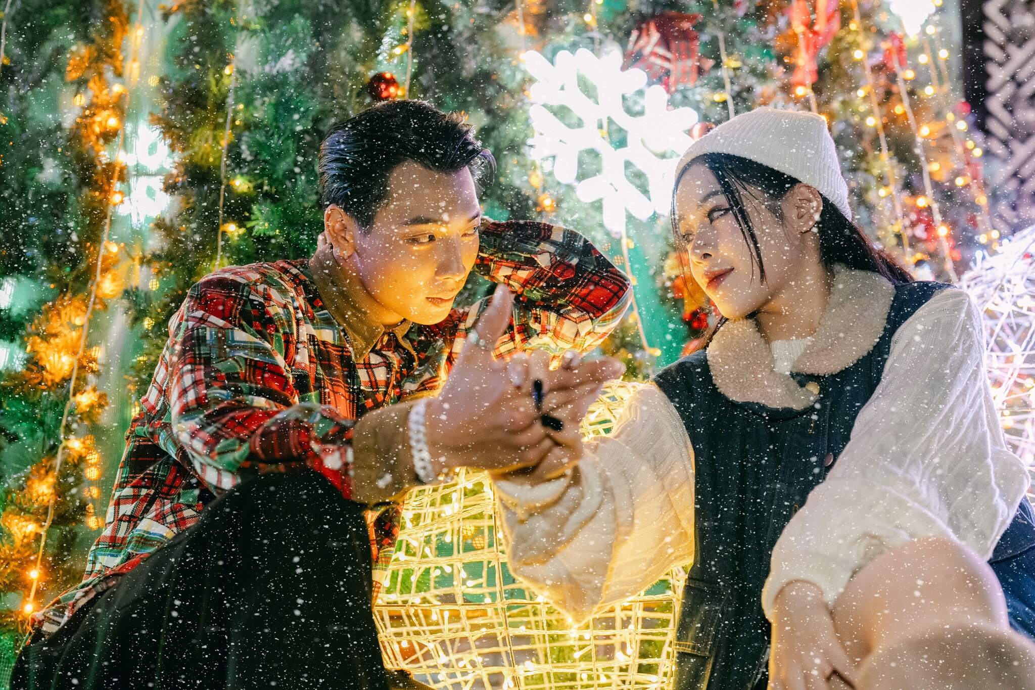 Máy phun tuyết sân khấu