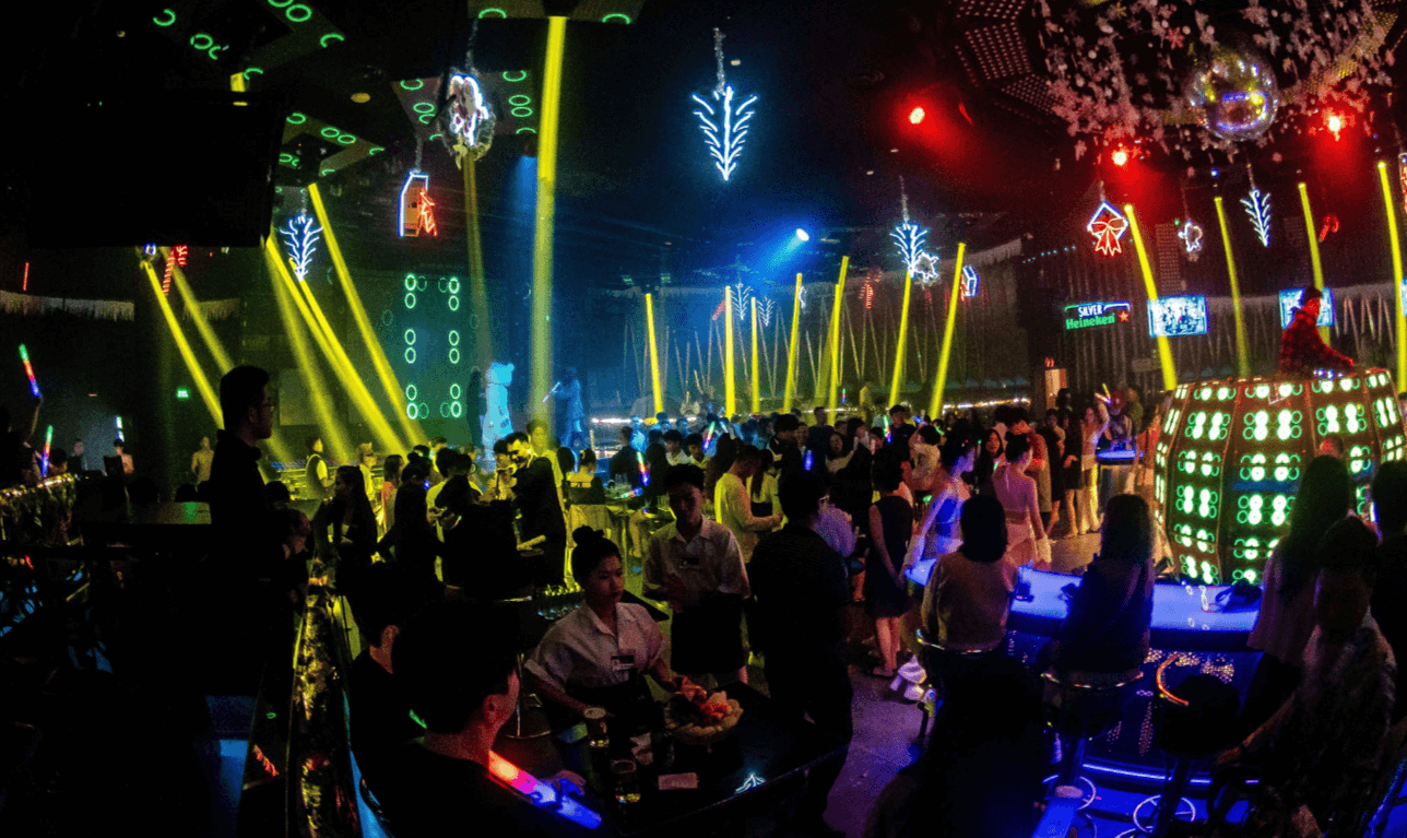 Đèn laser cho quán lounge