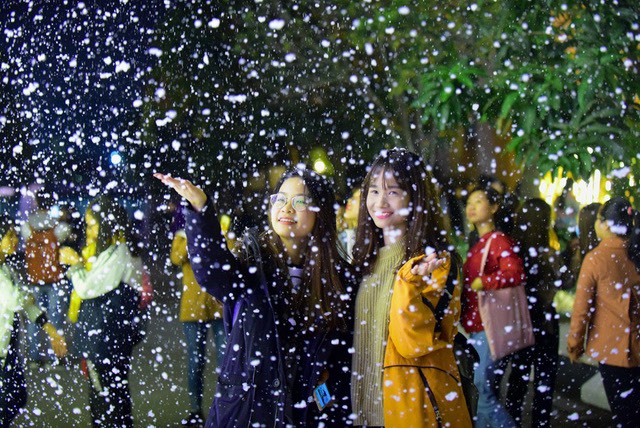 ứng dụng máy tạo tuyết nhân tạo